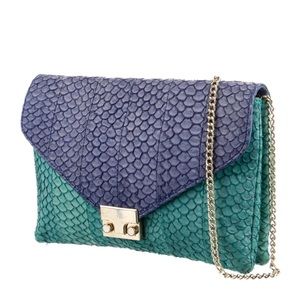 Loeffler Randall embossed crossbody bag